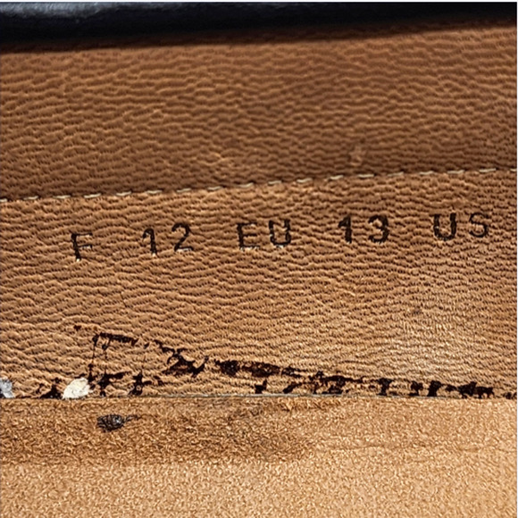 Bally Men’s Leather Driver Loafers Black UK 12 US 13 EU 46 - New $620 - Picture 10 of 10